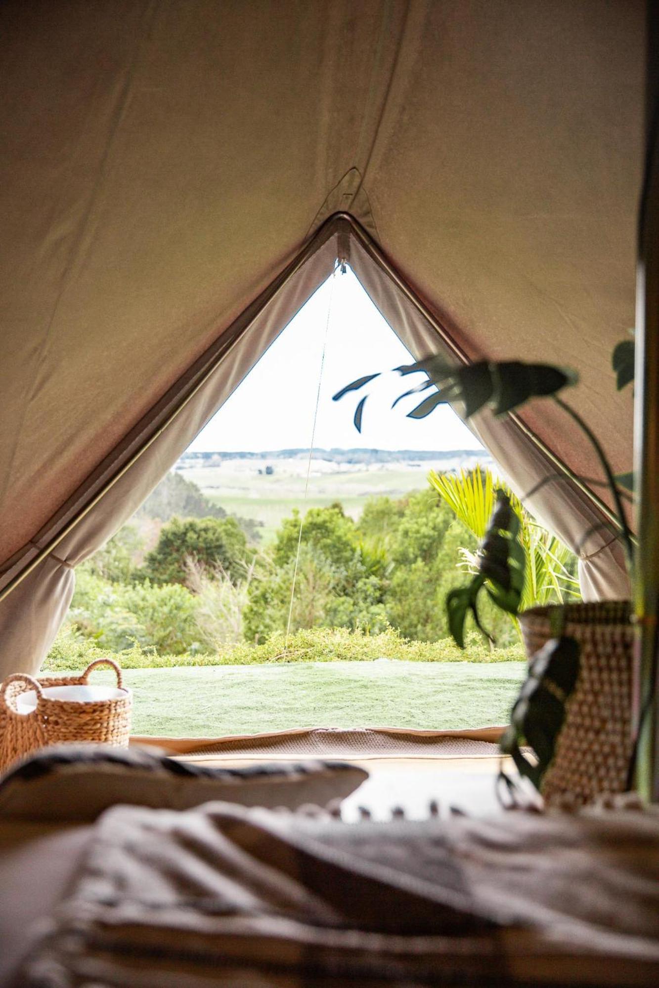 Aotearoa Surf Eco Pods Hotel Te Arai ภายนอก รูปภาพ