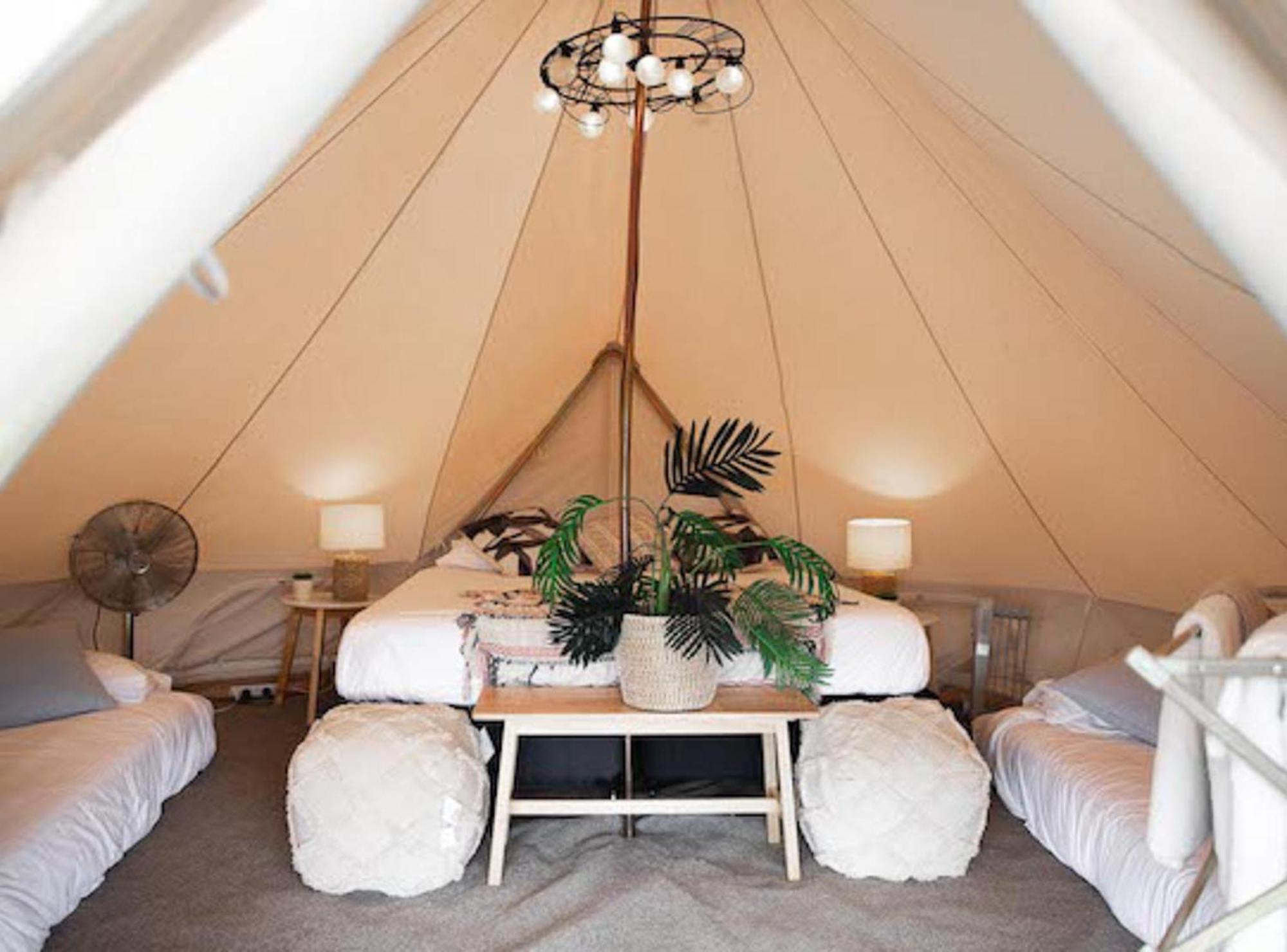 Aotearoa Surf Eco Pods Hotel Te Arai ภายนอก รูปภาพ